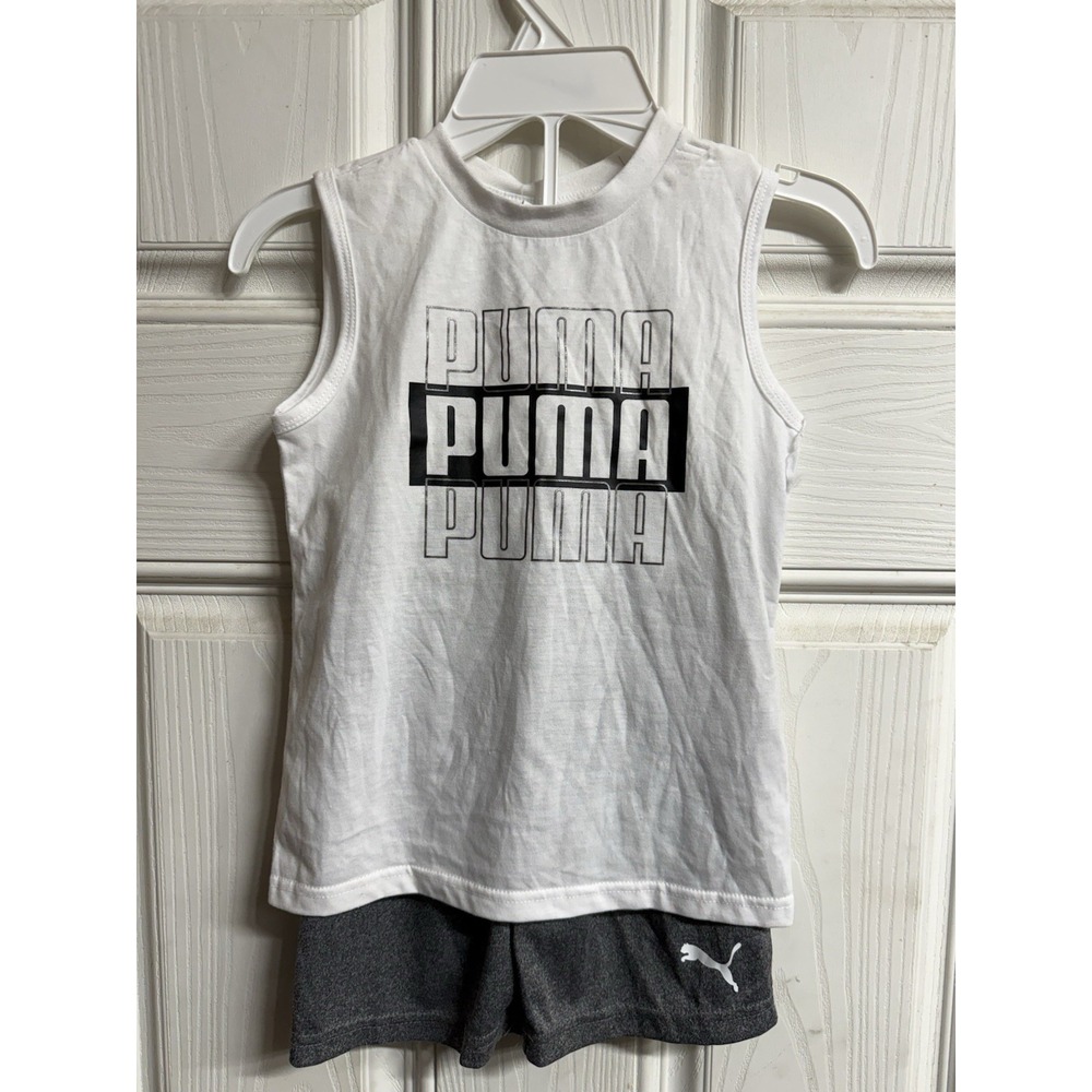 Puma Toddler Boys active shorts set 5T